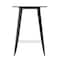 Flash Furniture 30 RD Bar Top Table Black Poly Top/Black Frame JJ-T14623H-76-BKBK-GG - alternate 2